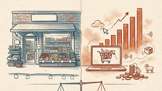 Supermarket Online Prices Significantly Higher Than In-Store