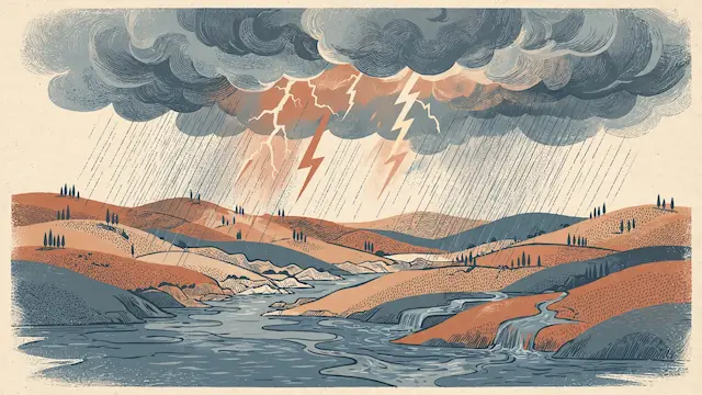 Election Day Forecast: Rain, Thunderstorms, and Flood Risk