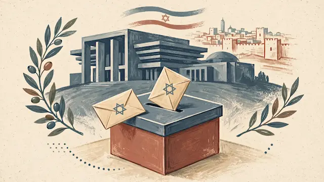 Israeli President Yitzhak Herzog and Wife Cast Ballots in Knesset Elections