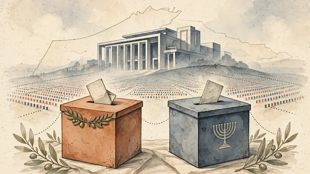 Israelis Vote in 26th Knesset Elections; Netanyahu, Eisenkot Cast Ballots