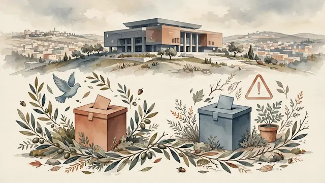 Israeli Party Leaders Vote, Urge Public to Participate in Elections