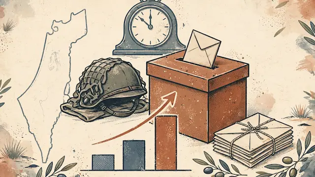 IDF Soldier Voting Rate Reaches 30% by 10 AM