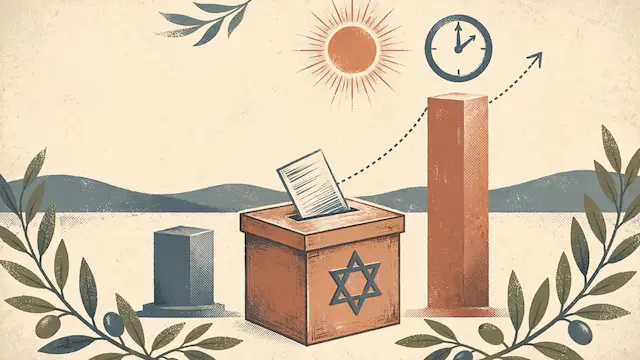 IDF Voter Turnout Exceeds Previous Election By Midday
