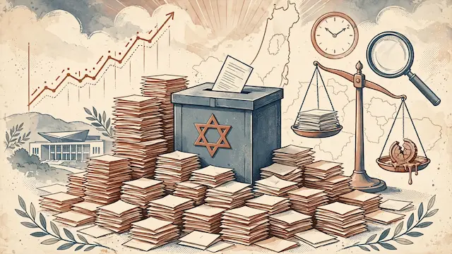 Israel Election Sees Record Turnout Amid Fraud Allegations