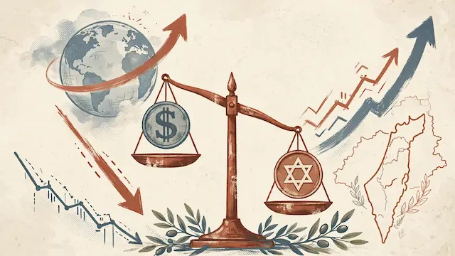 Dollar Falls Sharply Against Shekel Despite Global Rise