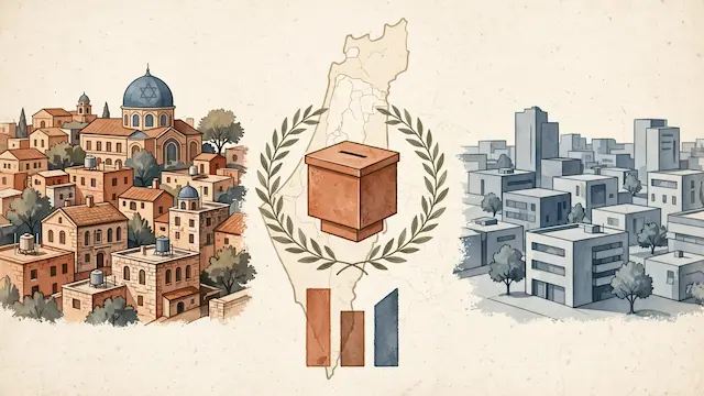 Voter Turnout High in Israeli Elections, Especially in Haredi Cities