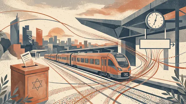 Israel Railways Reports 260,000 Passenger Journeys on Election Day