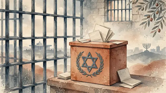 Prisoner Voting Concludes with 88.7% Turnout in Israeli Elections