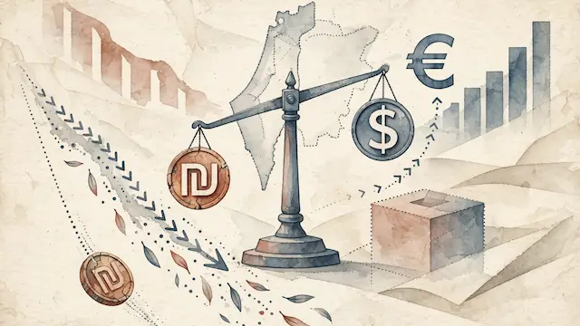 Israeli Shekel Weakens Sharply as Election Results Roll In