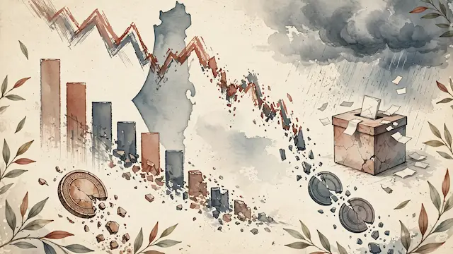 Israeli Stock Market Plunges Amid Election Uncertainty, Shekel Weakens