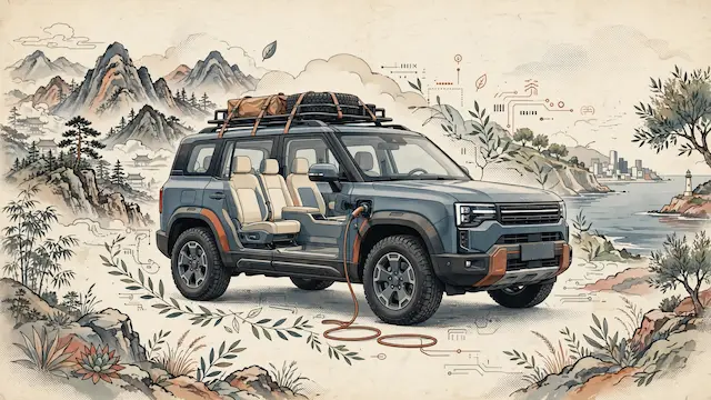 iCAUR V25 First Drive: Chinese SUV Blends Rugged Looks with Electric Range