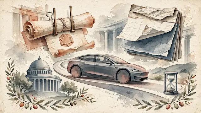Israel Delays Electric Car Tax Hike Until February Due to Elections