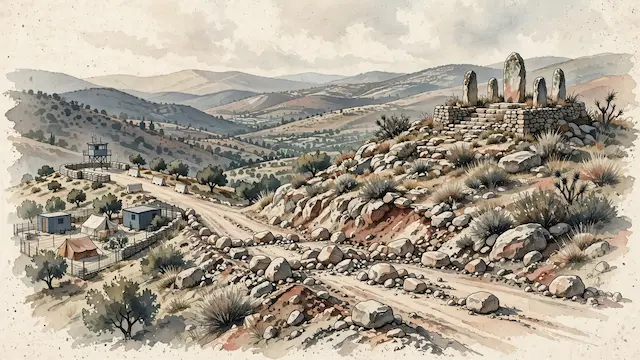 Road Paving Attempt Near Joshua's Altar Thwarted by Residents