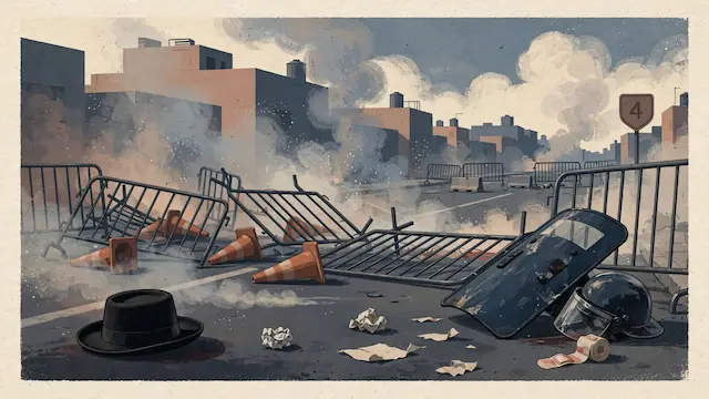 Ultra-Orthodox Protest Disrupts Traffic, Injures Reporter and Officer