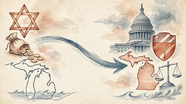 Jewish Democratic Donor Backs GOP Senate Candidate Over El-Sayed