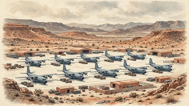 US Military Aircraft Arrive at Israeli Air Force Bases in Negev