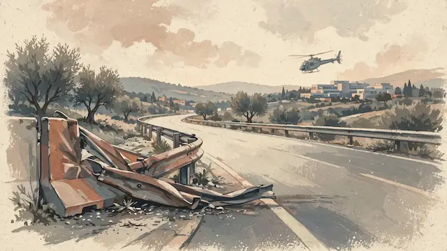 צעירה בת 22 נפצעה קשה בתאונה בכביש 463 ופונתה במסוק