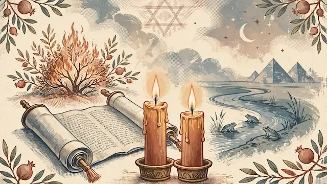 Shabbat Candle Lighting Times and Weekly Torah Portion 'Va'era'