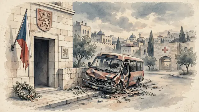 Czech Diplomat Killed by Minibus in Jerusalem Accident