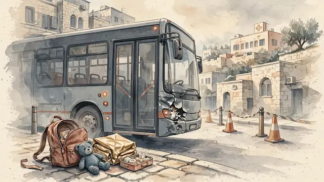 ילד בן 10 נפגע מרכב בירושלים, מצבו בינוני