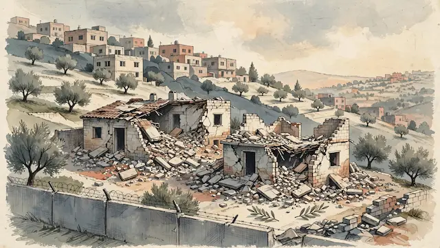 IDF Demolishes Homes of Terrorists Who Killed Two Soldiers in Hebron