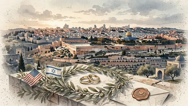 Steve Witkoff's Son Proposes in Jerusalem's Old City