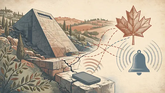 Canadian Tourist Shocked by "Welcome to Palestine" Text at Jerusalem Memorial