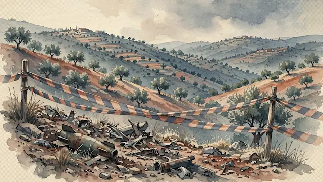 Ramat Ramim Area Declared Closed Military Zone After Unexploded Ordnance Found