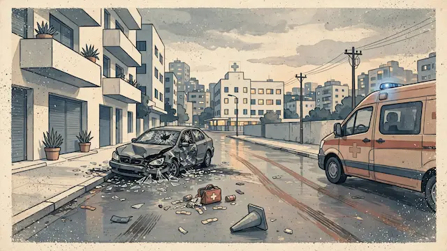 Man Critically Injured After Being Hit by Car in Tel Aviv