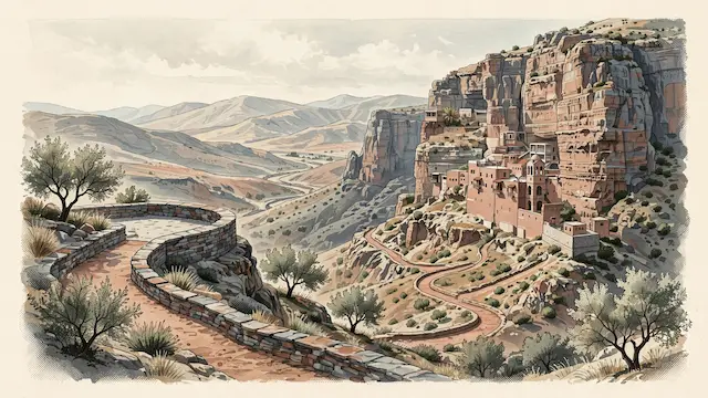 Israel Reopens Access to St. George's Monastery Viewpoint