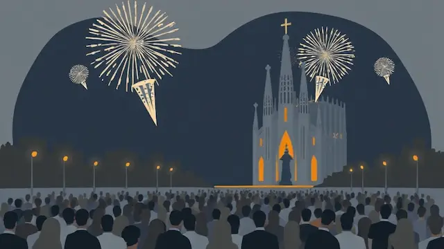 Gaudí Would Have Been Pleased: The Pope Celebrates the Dedication of the Jesus Tower at the Sagrada Familia