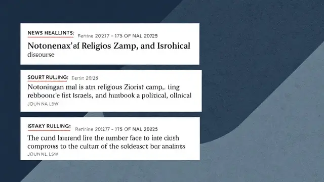 It Is Time the Liberal Public Understood Who Its Real Opponent Is: Not the Ultra-Orthodox, and Not Even the Bibiists, but Religious Zionism