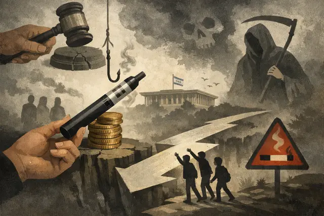 Israeli Health Groups Urge Lawmakers to Block Lower Taxes on E-Cigarettes